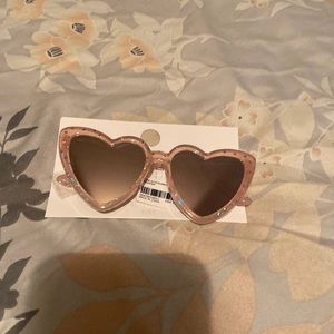 Pink heart shaped shades for kids